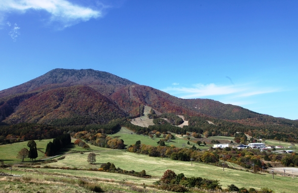 《 早朝出発OK 》登山やトレッキングに便利♪朝食をおにぎりに変更します！黒姫高原の朝。1泊朝食付